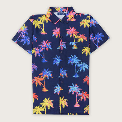 Buy now colorful palms shirt