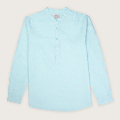 Buy now pure linen light hearted shirt