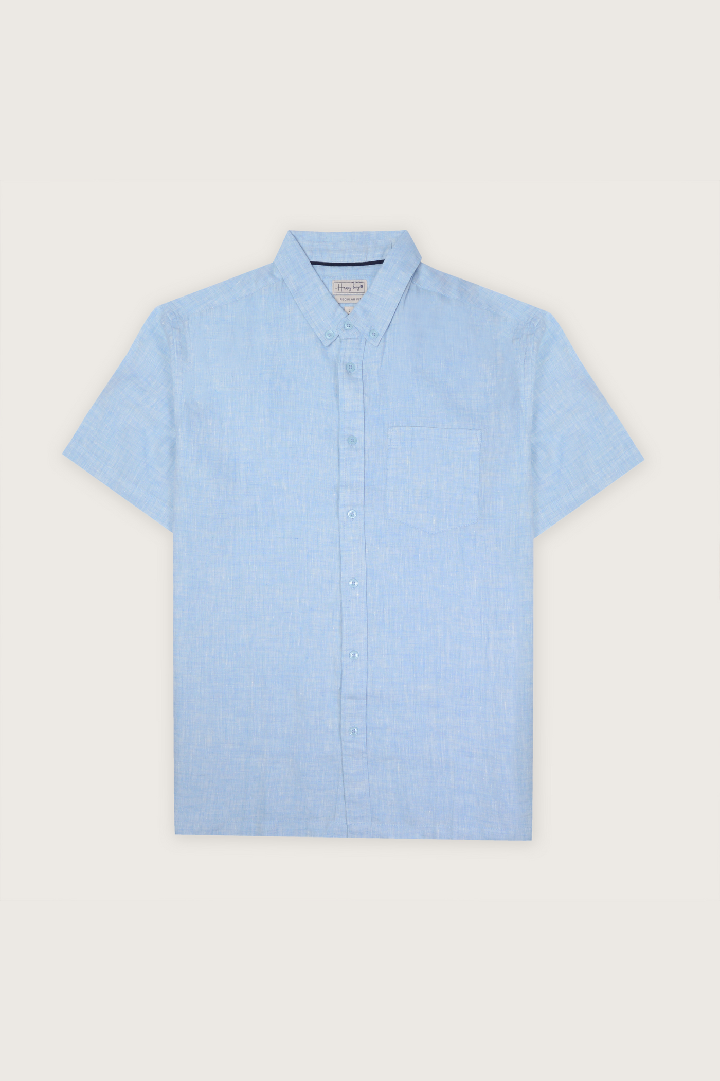 Spring Fling Shirt Sky Blue Linen Shirt