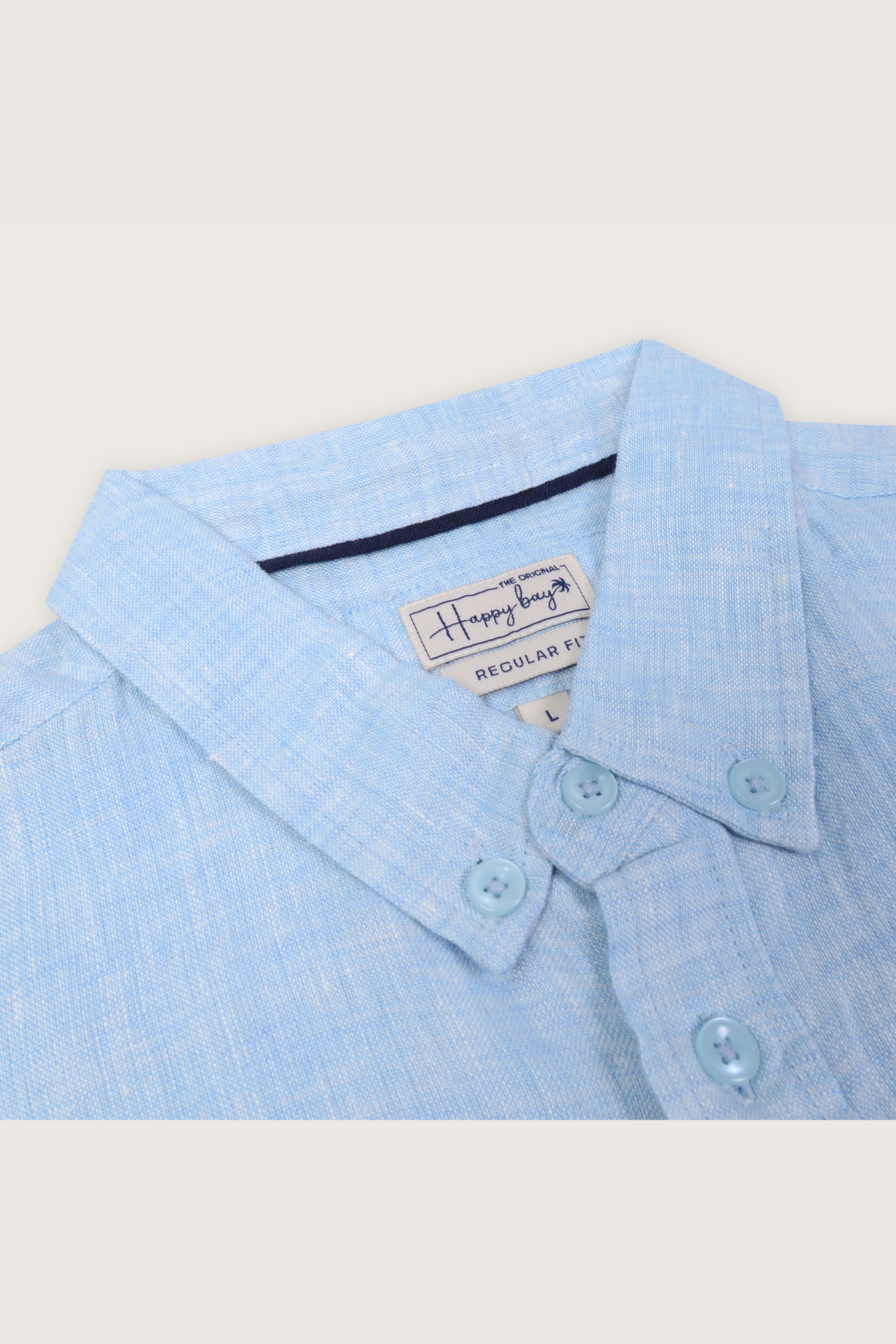 Spring Fling Shirt Sky Blue Linen Shirt