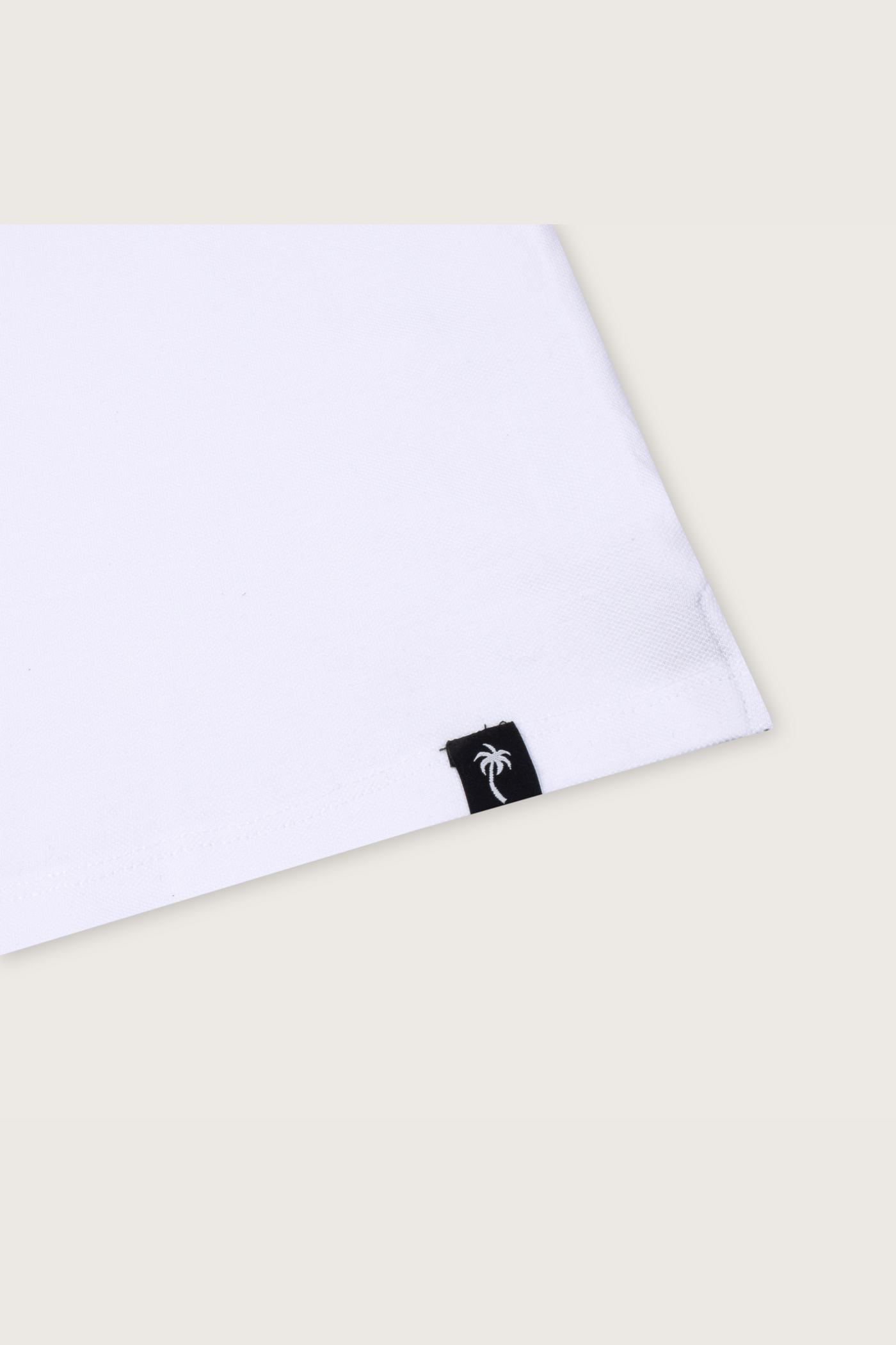 Horizon Hues | Calm as the Sea White Polo T-shirt