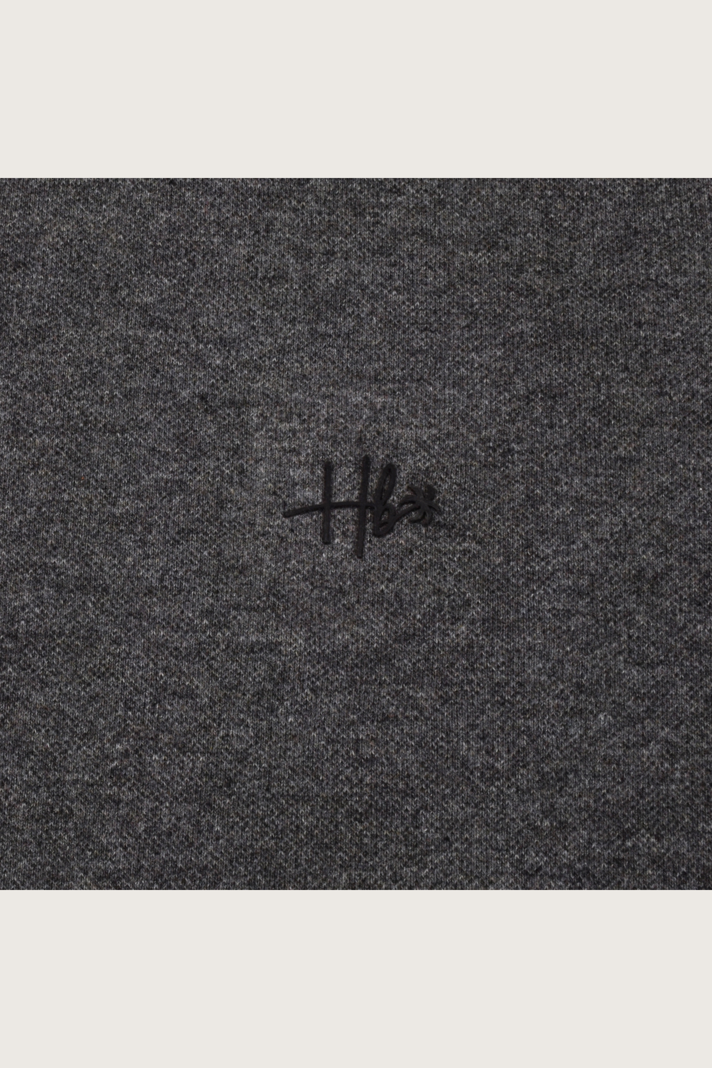 Horizon Hues | Calm as the Sea Grey Polo T-shirt