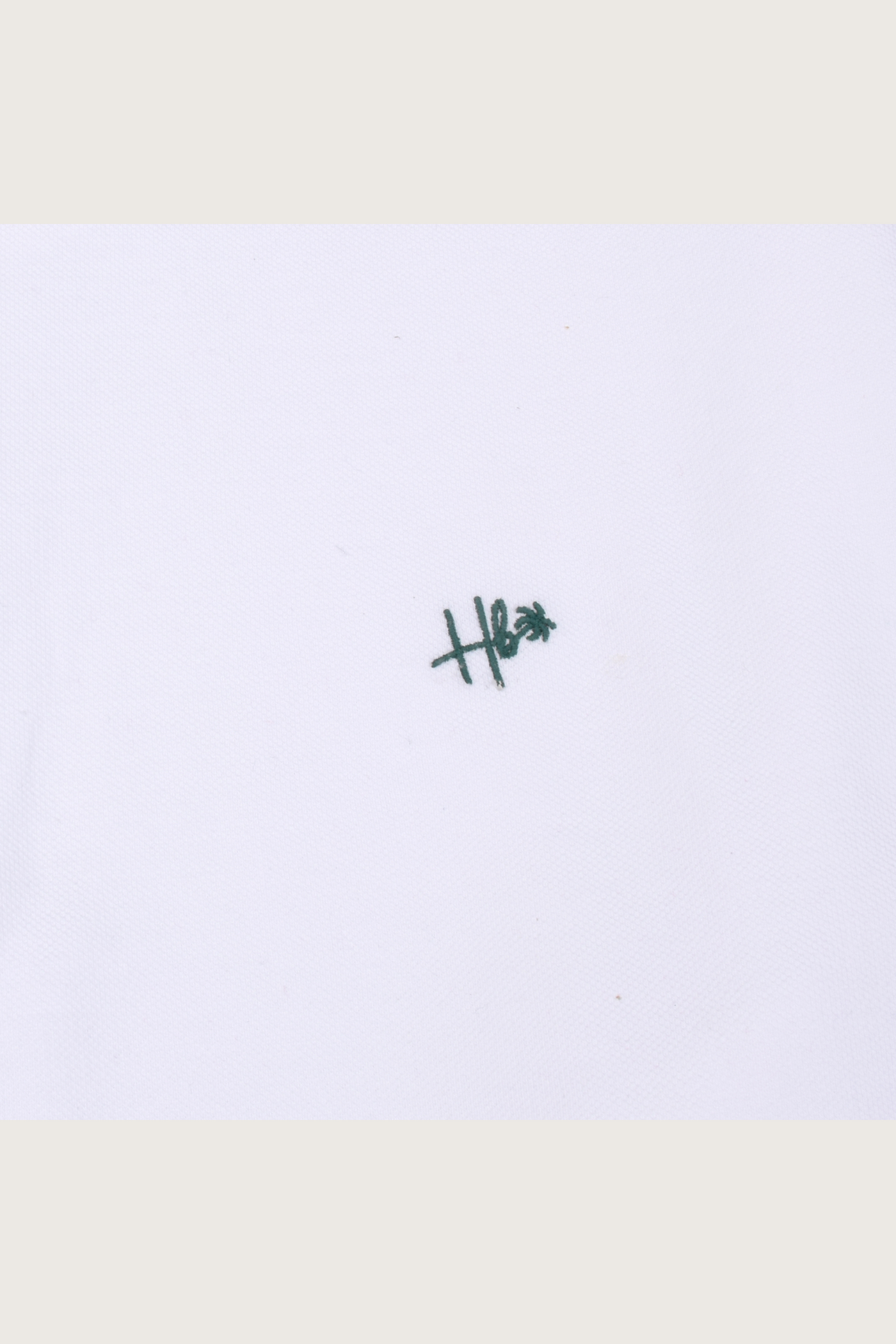 Horizon Hues | Calm as the Sea White Polo T-shirt