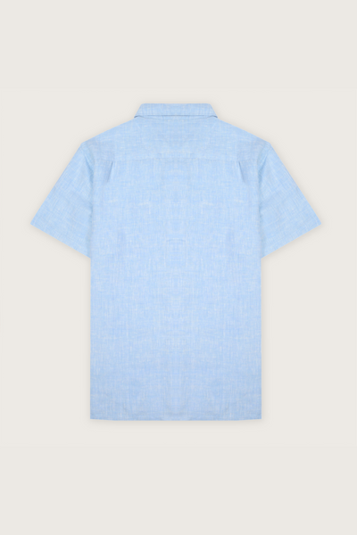 Spring Fling Shirt Sky Blue Linen Shirt