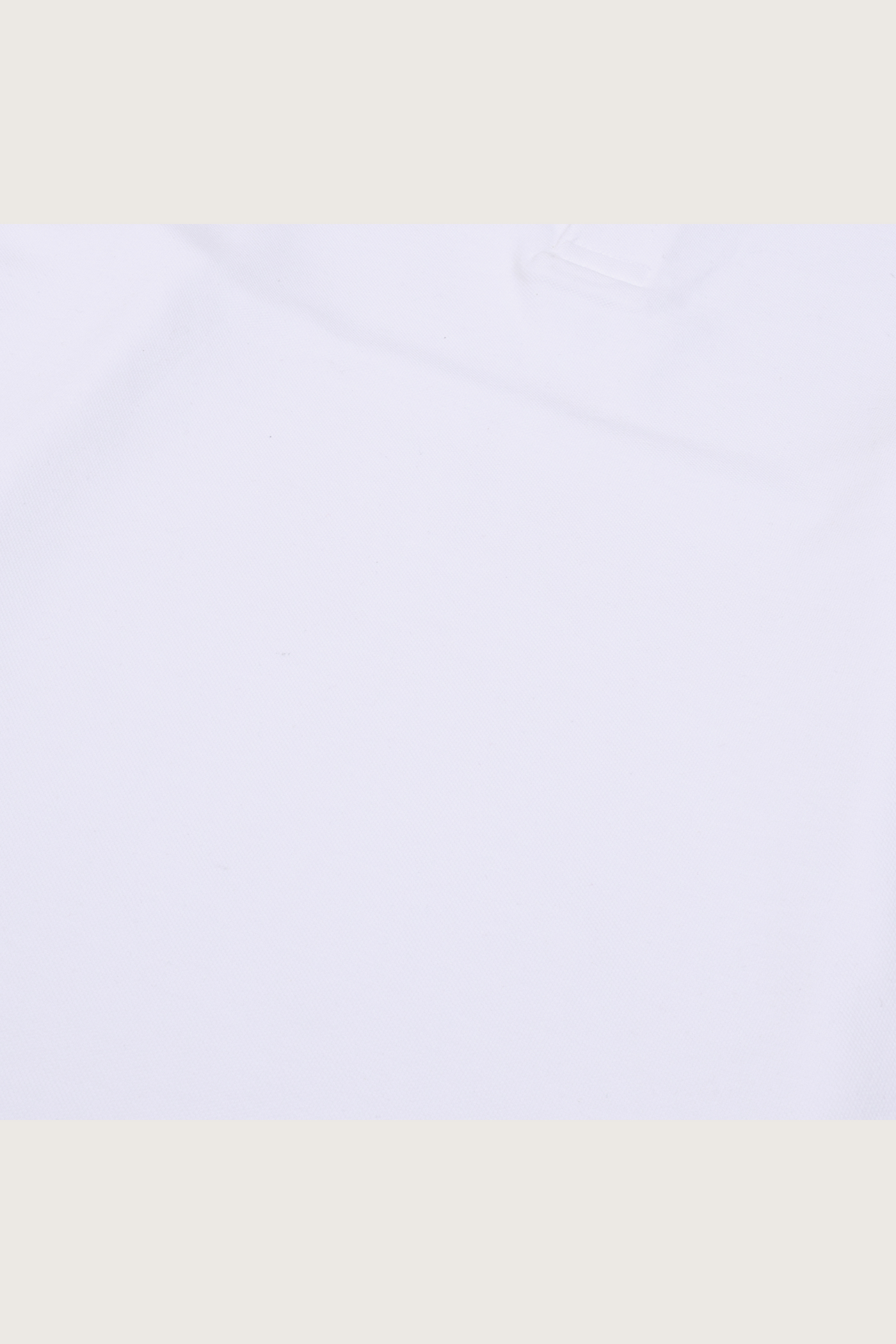 Horizon Hues | Calm as the Sea White Polo T-shirt