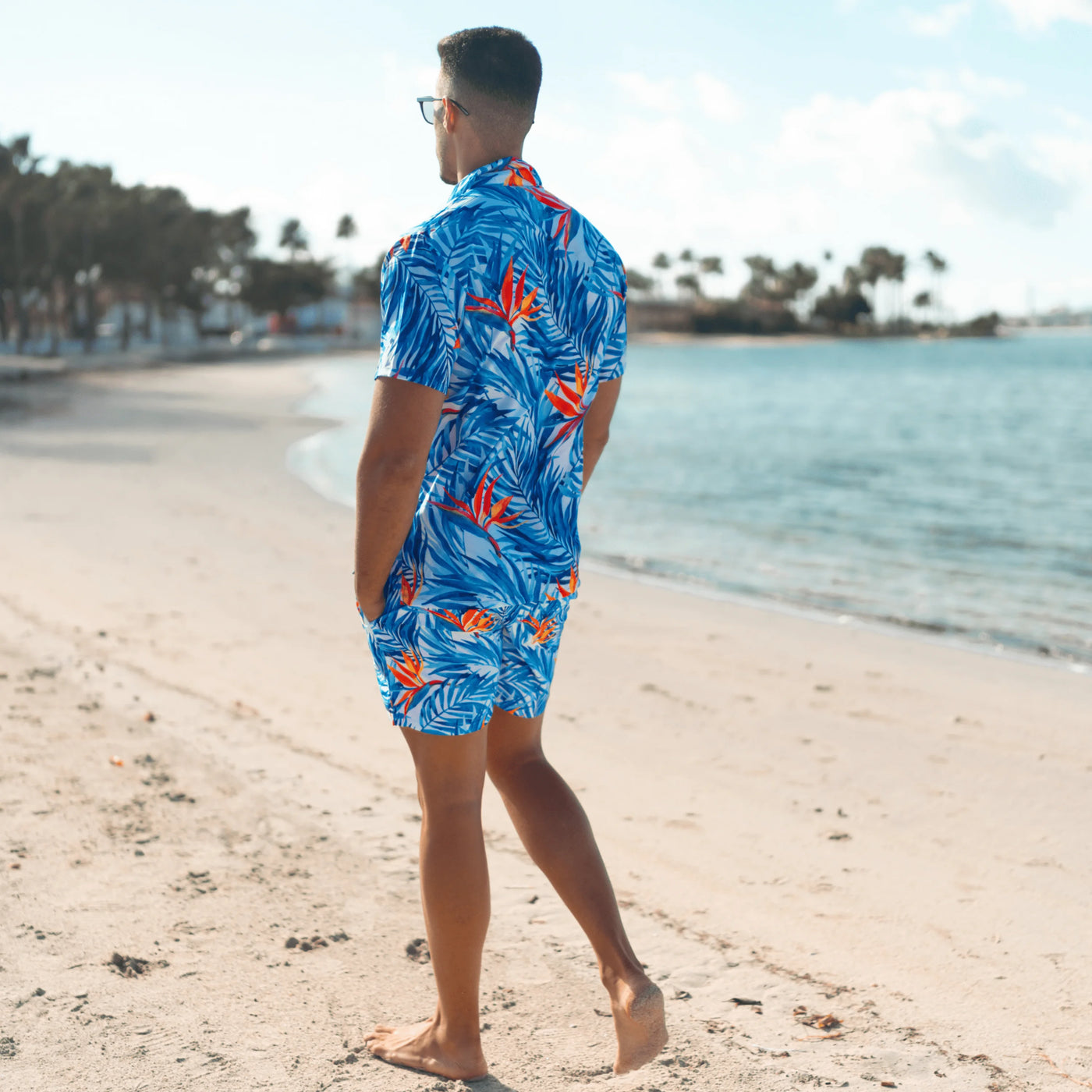 Wellen des Ozeans Hawaii-Shirt