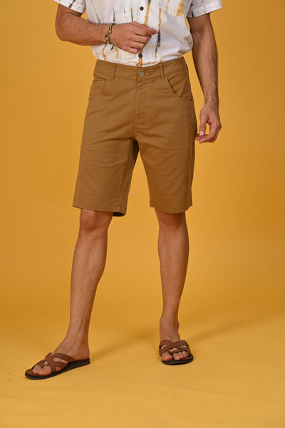 Happy Bay Vibing in Green Bermuda Shorts Relaxed fit with a vibrant green design. Shop now!