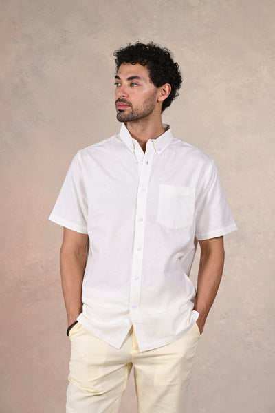 Radiant Everyday Yellow Linen Shirt