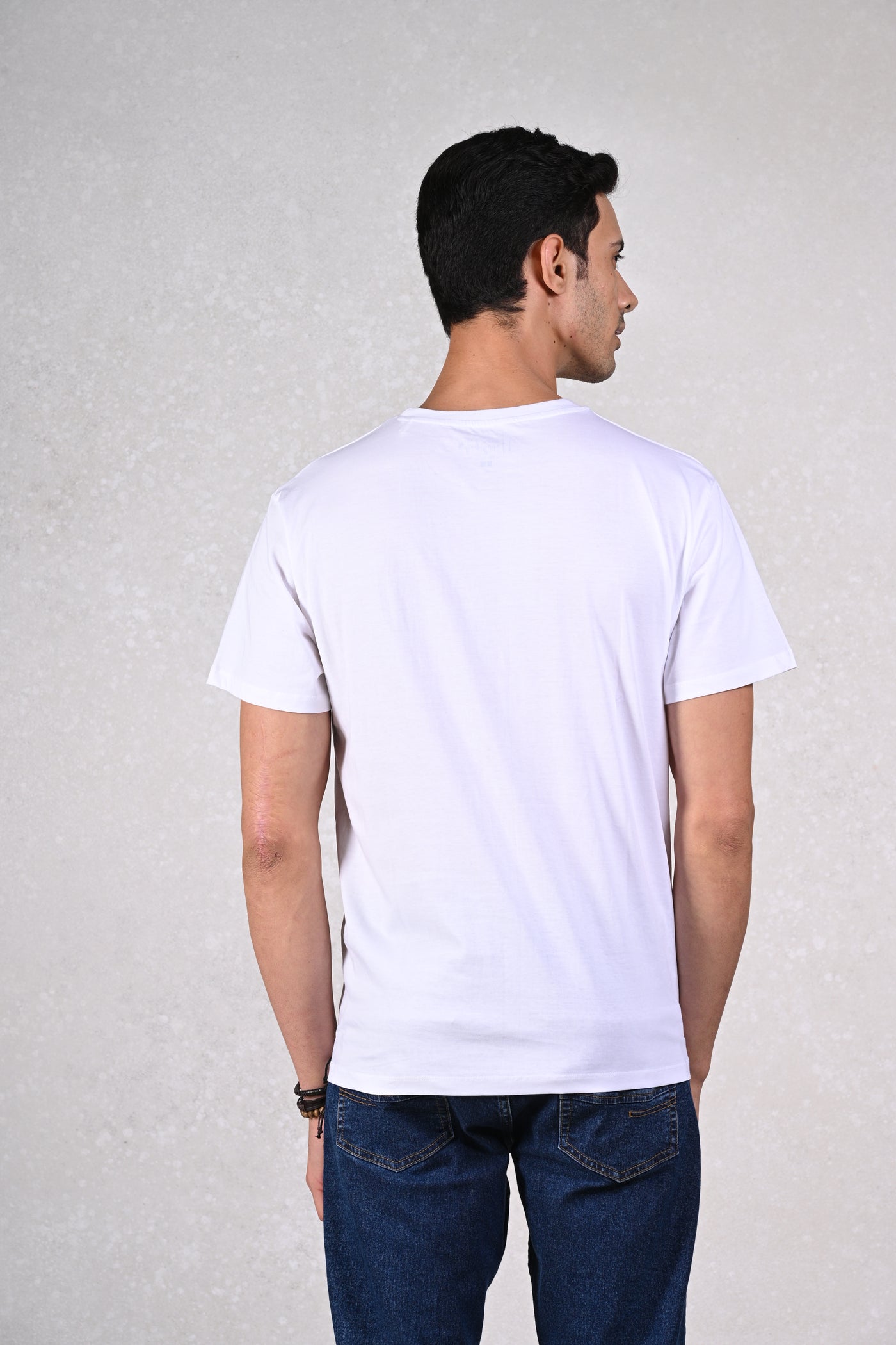 Surf the Mallorca Wave White Crew T-Shirt