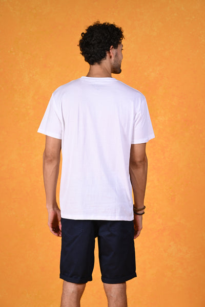 Tropical Trails | Uncover the Wild White Crew T-Shirt