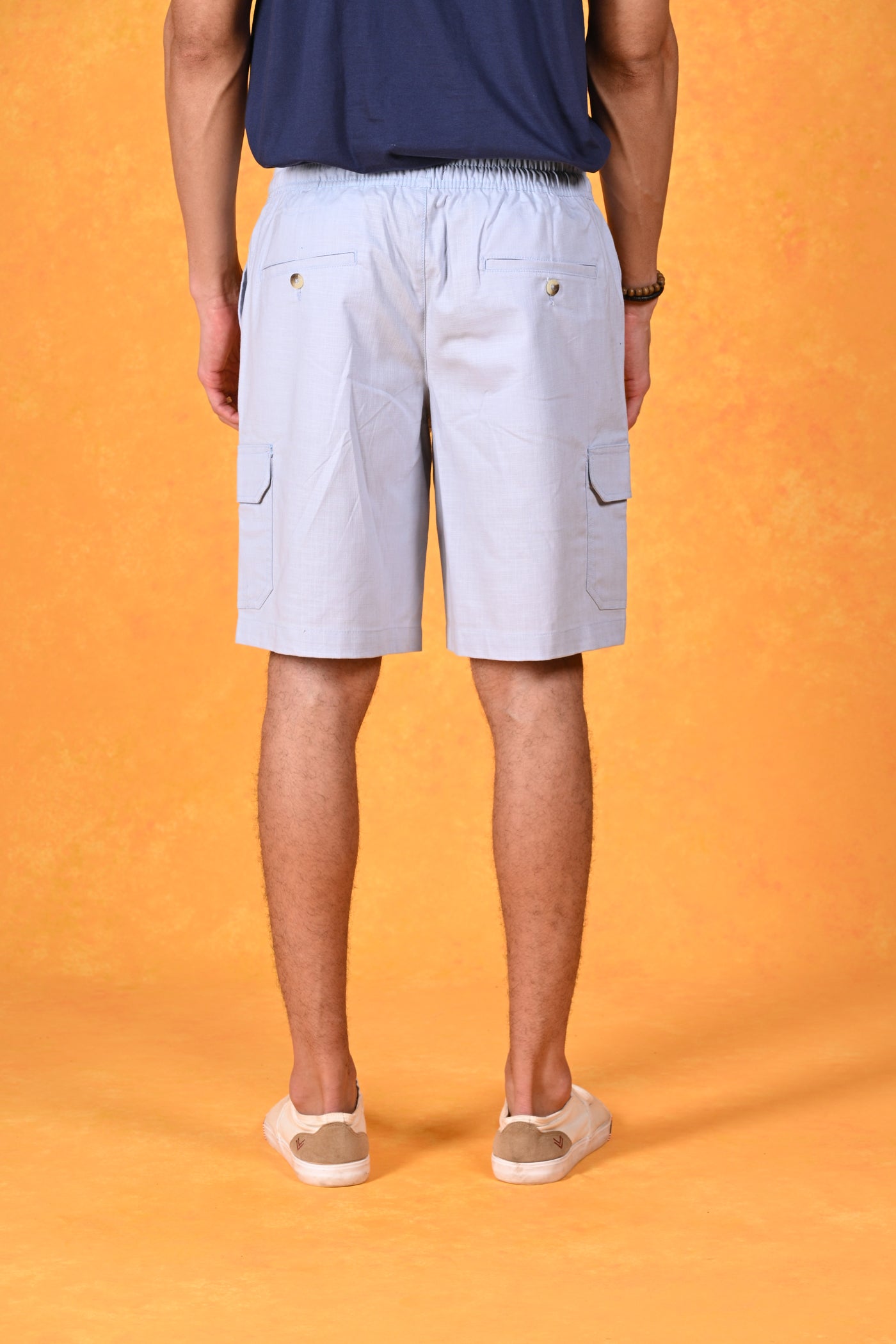 Endless Summer Comfort Sky Blue 2-Pocket Shorts