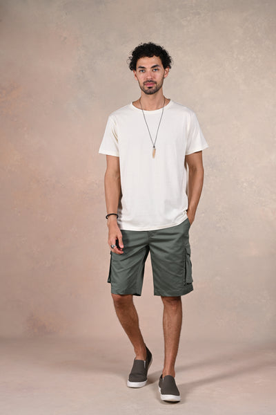 Dessert Mirage | Sand Dune Dream Green Ripped Tee