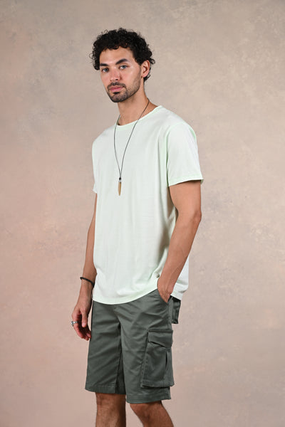 Dessert Mirage | Sand Dune Dream Green Ripped Tee