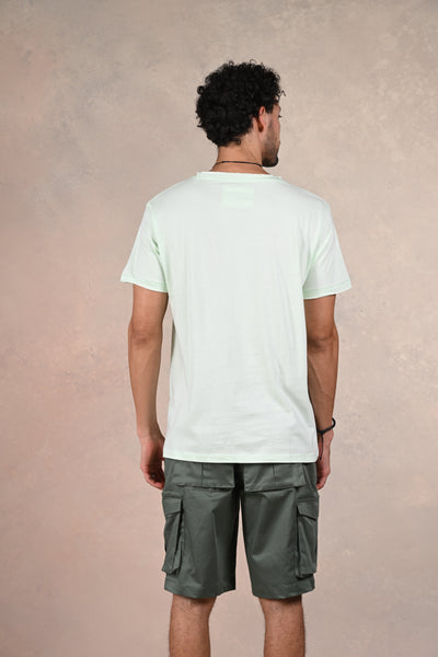 Dessert Mirage | Sand Dune Dream Green Ripped Tee