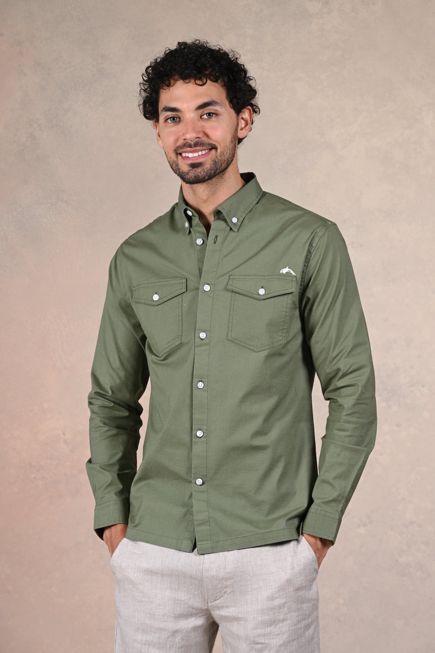 Earthy Elegance Classic Shirt Green Classic Shirt