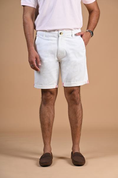Happy Bay Blanc De Blanc Bermuda Shorts Stylish and relaxed for ultimate comfort. Order now!