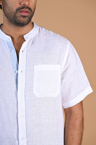 Happy Bay White Shirt Ideal for a fresh, minimalist style. Shop now!