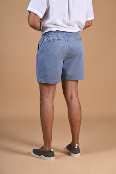 Happy Bay Bermuda Shorts Comfortable and stylish in windward blue. Get them now!