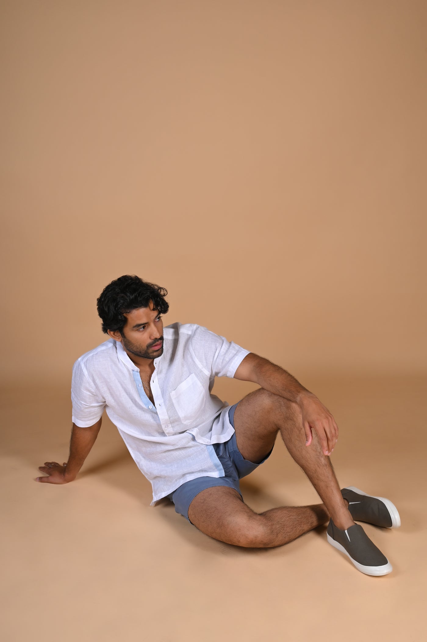 Happy Bay Linen Collection Shirt Wear white, wear right with this elegant design. Get it today!