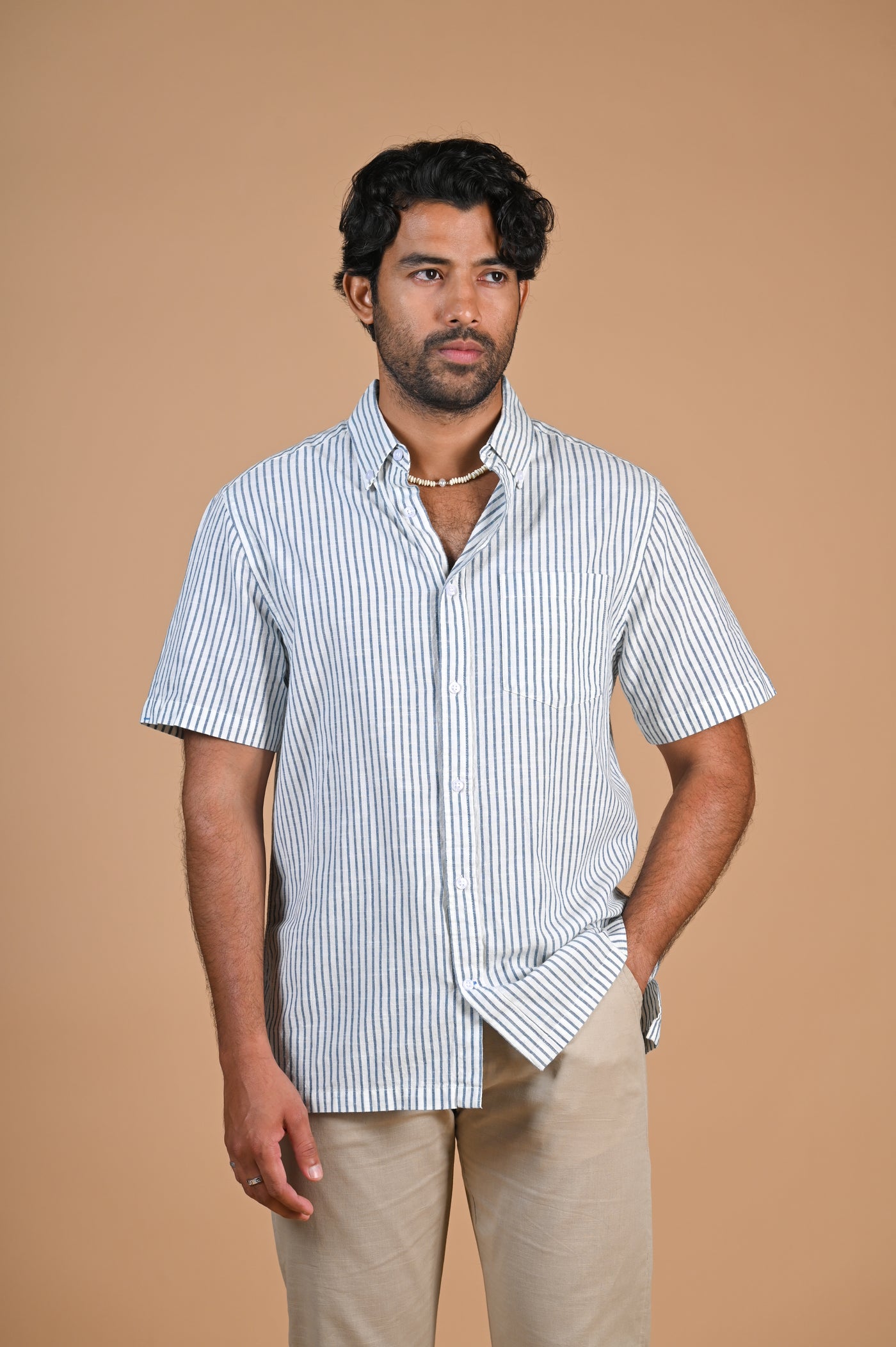 Buy Now Surfside Classic Bit of Blue Shirt From Happy Bay