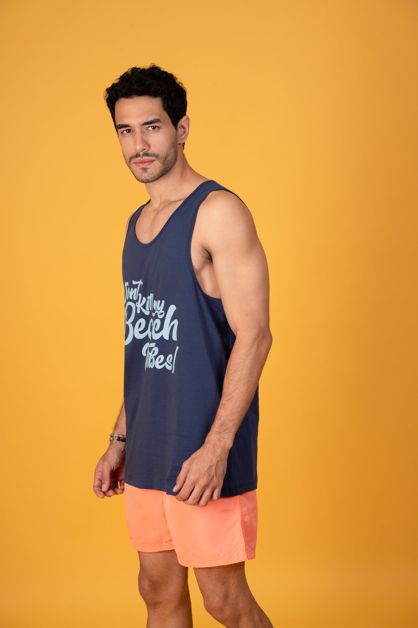 Upgrade your wardrobe with Happy Bay Catch the Waves, Not Bad Vibes T-shirt