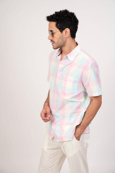 Happy Bay Multicolor Shirt Soft cotton candy feels for relaxed days. Order today!