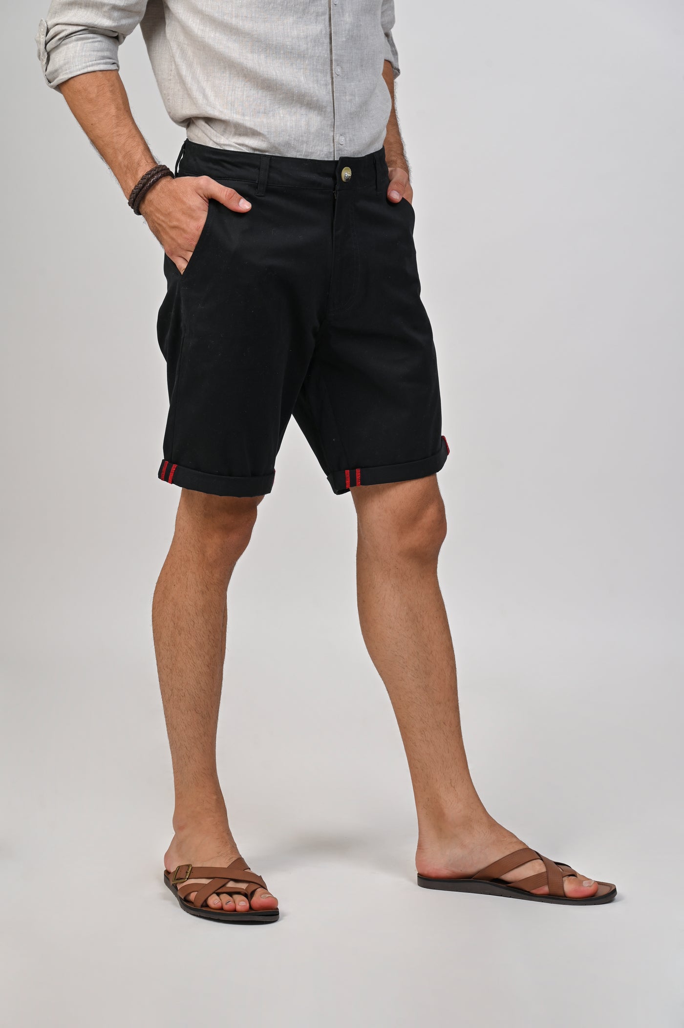 Happy Bay Bermuda Shorts Comfortable and classic black beauty design. Get them today!