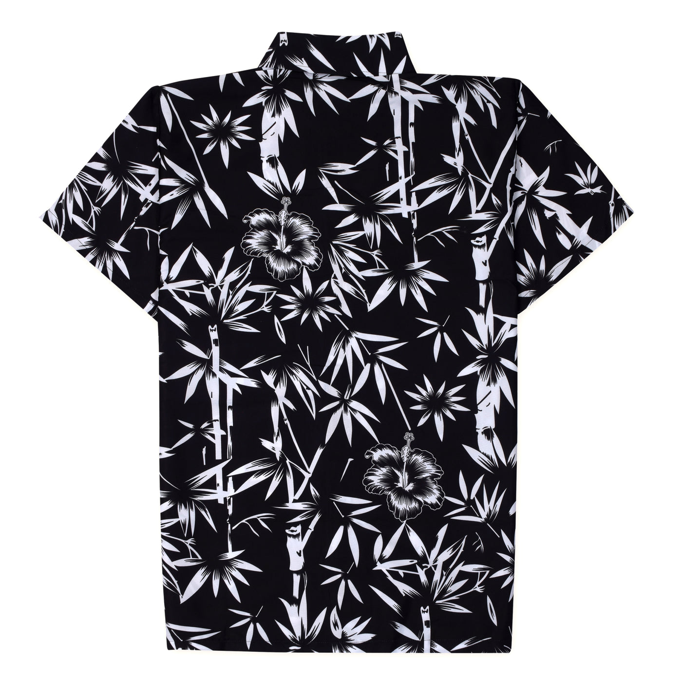 La camisa floral de bambú tropical