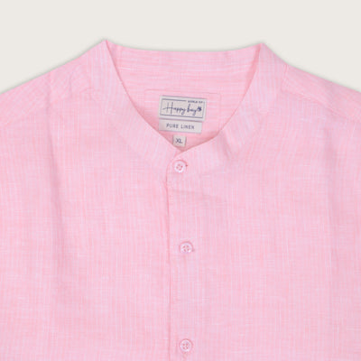 Happy Bay White Striped Shirt Striped design with a fresh first blush color. Shop now!