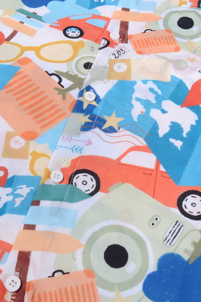 Sweet Summer Escape | Take Me to Summer Lightest sky Hawaiian Shirt