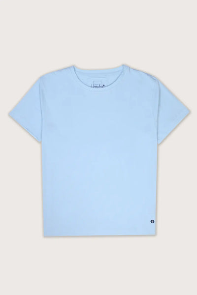 Dessert Mirage | Sand Dune Dream Sky Blue Ripped Tee