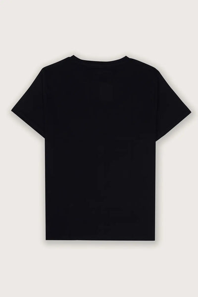 Dessert Mirage | Sand Dune Dream Black Ripped Tee