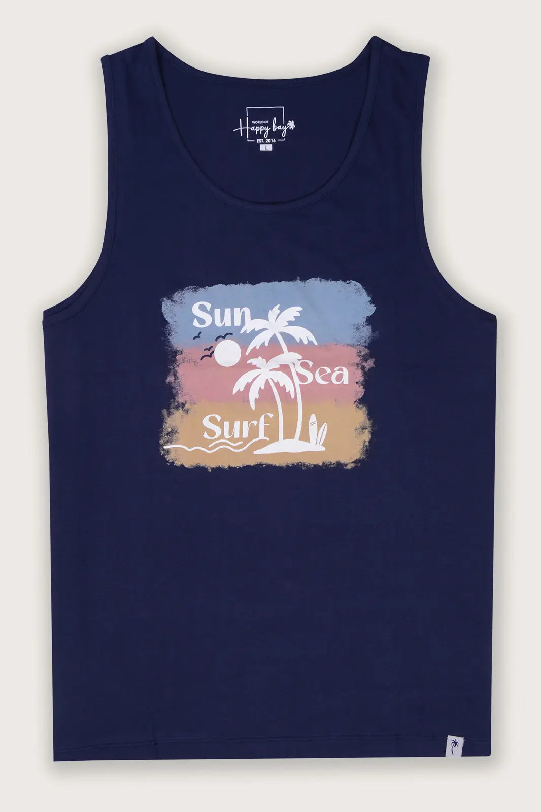 Surfin' Into Summer Blue Tank Tee