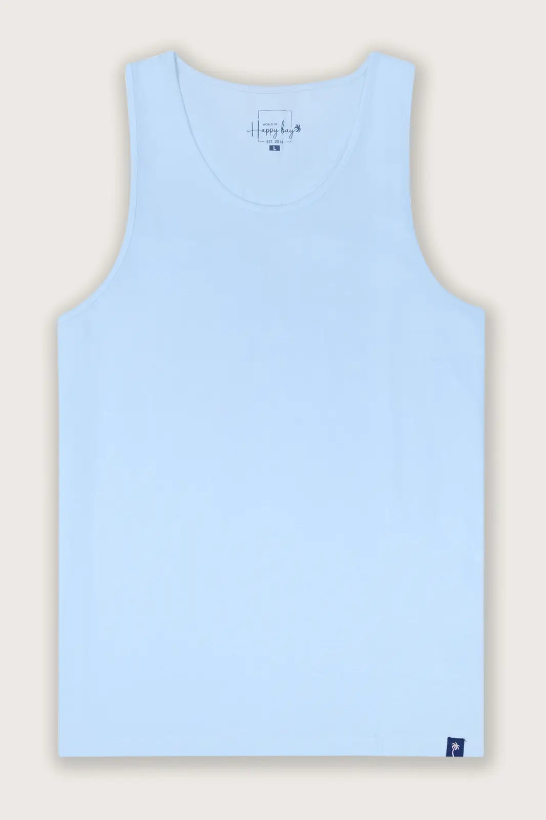 Effortless Cool Sky Blue Tank Tee