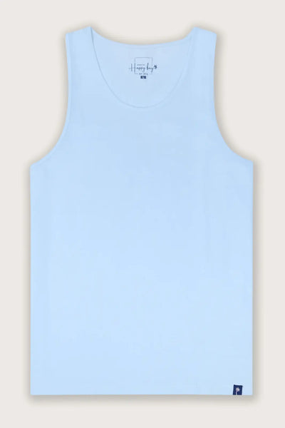 Effortless Cool Sky Blue Tank Tee