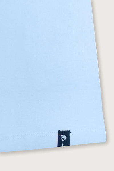 Effortless Cool Sky Blue Tank Tee
