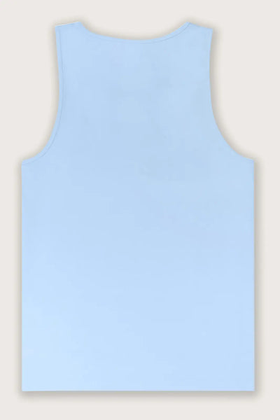 Effortless Cool Sky Blue Tank Tee