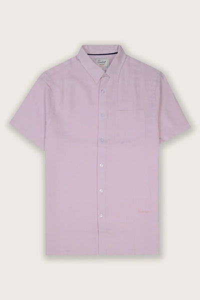Timless Basics Pink Pure Linen Shirt