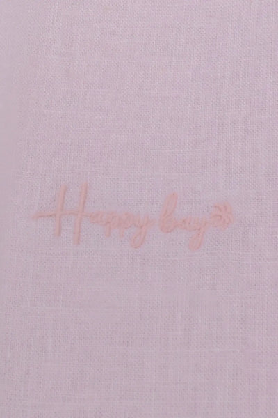 Timless Basics Pink Pure Linen Shirt