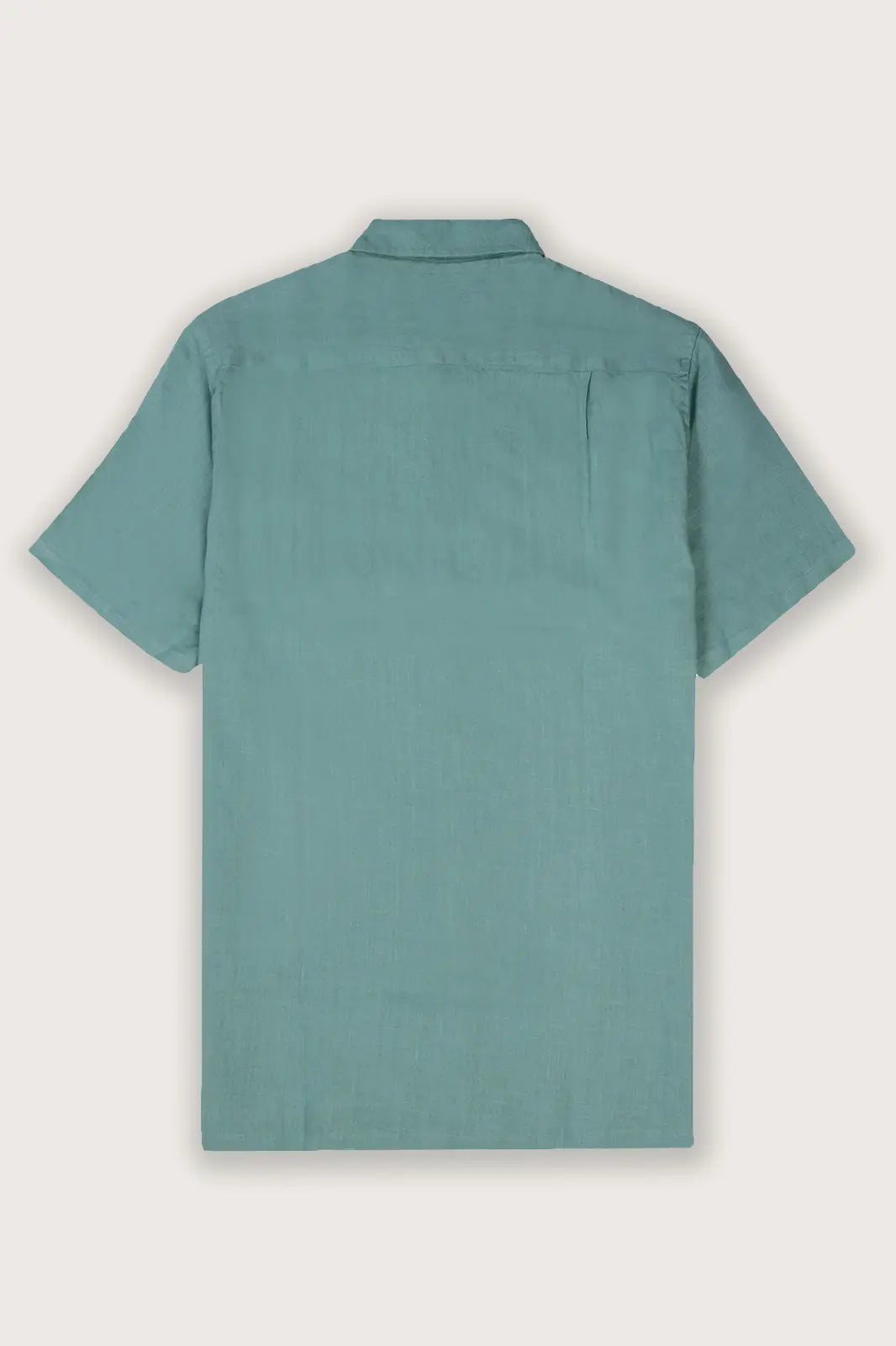 Timless Basics Sky Blue Pure Linen Shirt
