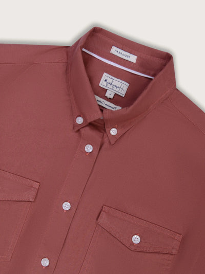 Earthy Elegance Classic Shirt Red Classic Shirt