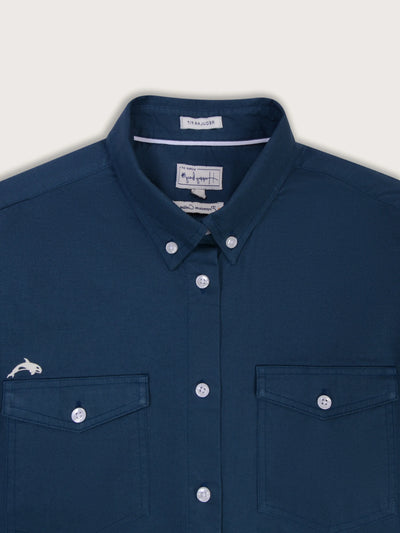 Earthy Elegance Classic Shirt Blue Classic Shirt
