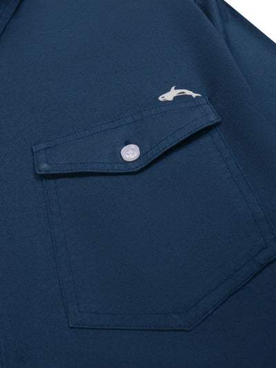 Earthy Elegance Classic Shirt Blue Classic Shirt