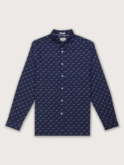 Midnight Wilderness | Celestial Safari Blue Mood shirt