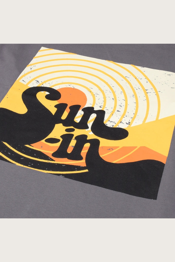 The Sunny Affair Gray T-shirt