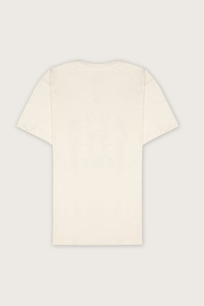Beige T-shirt for men — cool, casual summerwear. Shop Nature's Comfort at Happy Bay in Europe and UK!