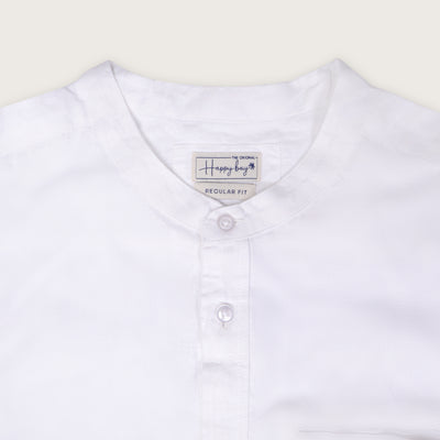 Pure Linen White hope Shirt