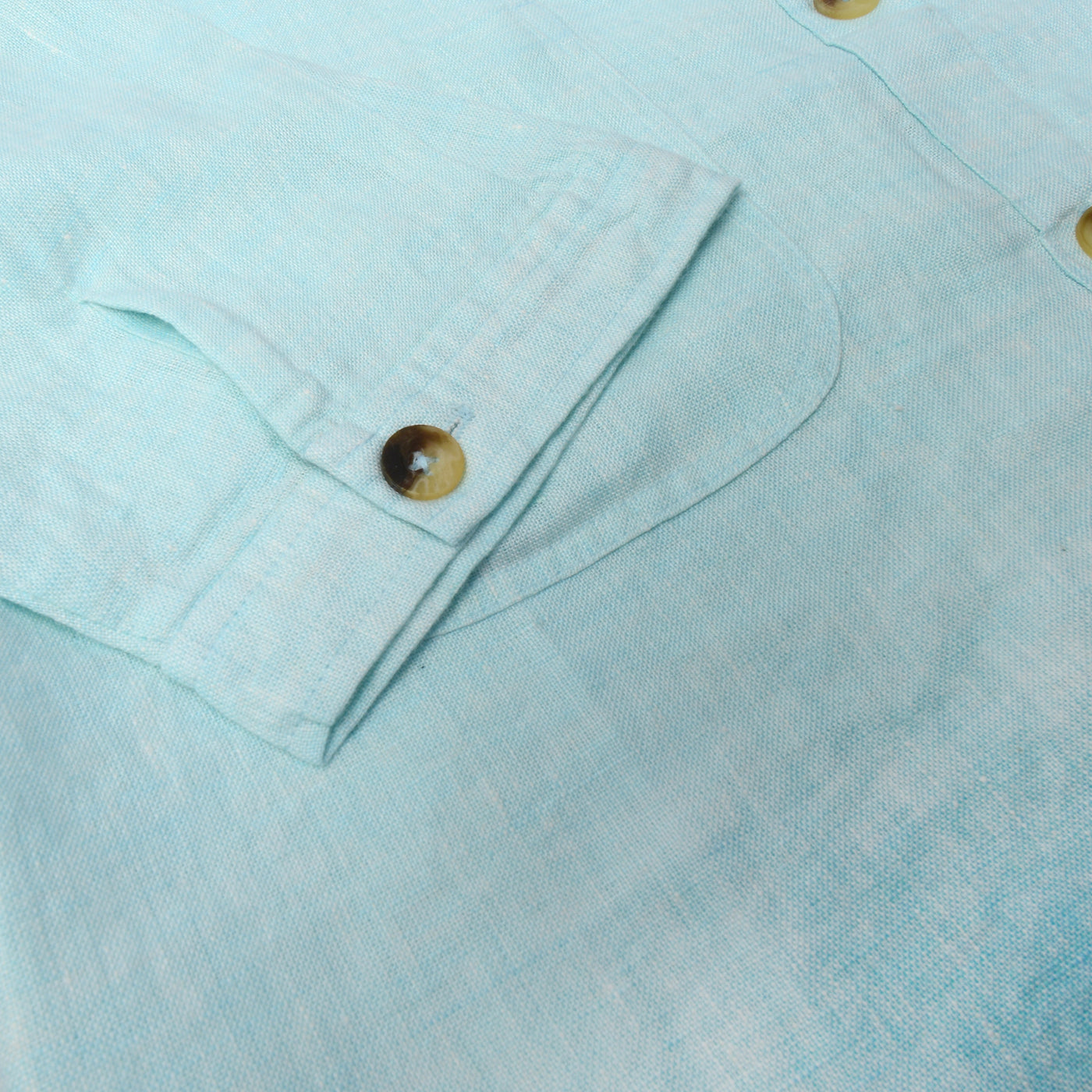 Light Hearted Women's Sky Blue Shirt — perfect summerwear for relaxed days. Shop now at Happy Bay Spain, UK & Europe!