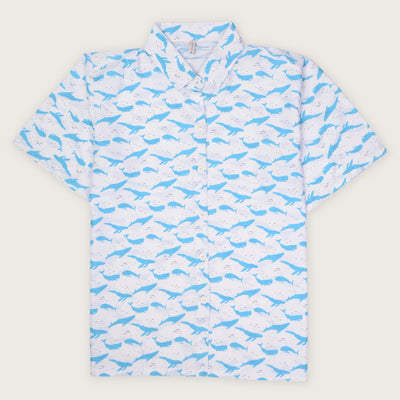 Have a Whale of a Time Shirt — chic women's casualwear for summer. Explore now at Happy Bay Spain & UK!