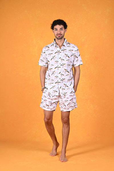 Pedal N' Paddle | Coastal Dreamer White Mood Shirt